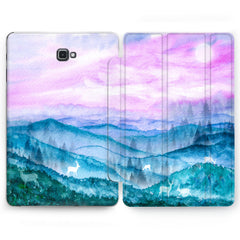 Lex Altern Watercolor Landscape Case for your Samsung Galaxy tablet.