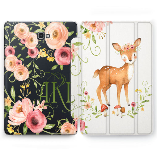 Lex Altern Floral Deer Case for your Samsung Galaxy tablet.