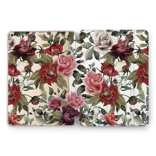 Lex Altern Red Roses Case for your Apple tablet.
