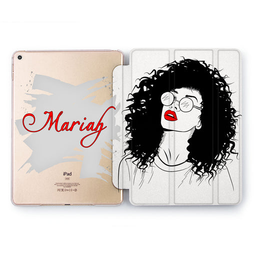 Lex Altern Fashion Woman Case for your Apple tablet.