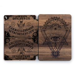 Lex Altern Ouija Wood Case for your Apple tablet.