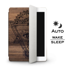 Lex Altern Apple iPad Case Ouija Wood
