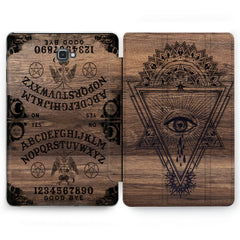 Lex Altern Ouija Wood Case for your Samsung Galaxy tablet.