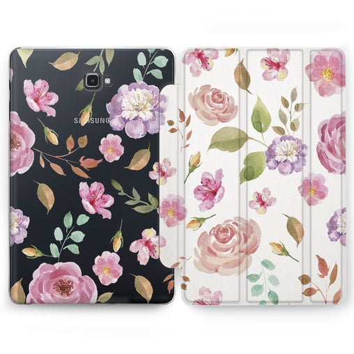 Lex Altern Flower Pattern Case for your Samsung Galaxy tablet.