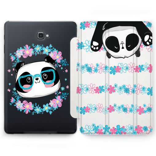Lex Altern Panda Smile Case for your Samsung Galaxy tablet.