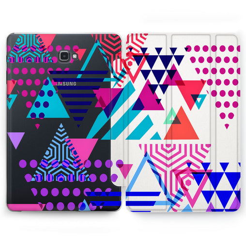 Lex Altern Abstract Triangle Case for your Samsung Galaxy tablet.