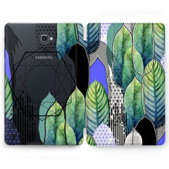 Lex Altern Hexagon Feathers Case for your Samsung Galaxy tablet.
