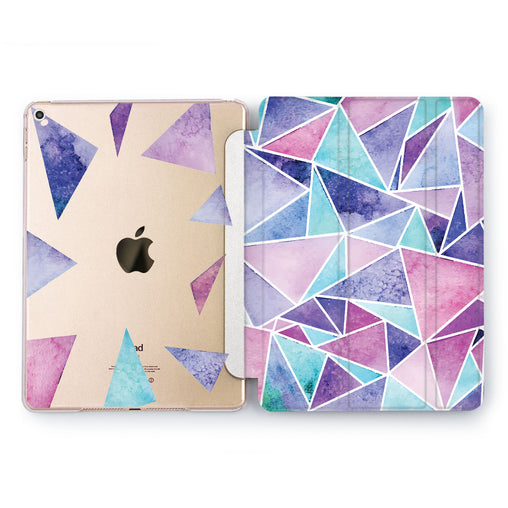 Lex Altern Triangles Warp Case for your Apple tablet.