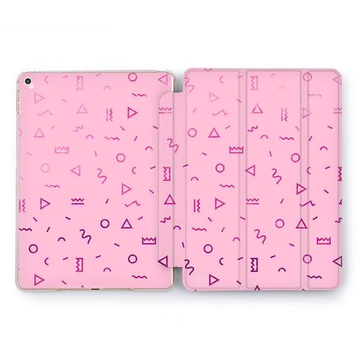 Lex Altern Pink Symbols Case for your Apple tablet.