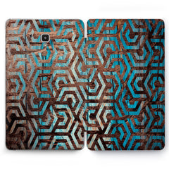 Lex Altern Samsung Galaxy Tab Wooden Hexagon