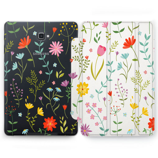 Lex Altern Watercolor Flowers Case for your Samsung Galaxy tablet.