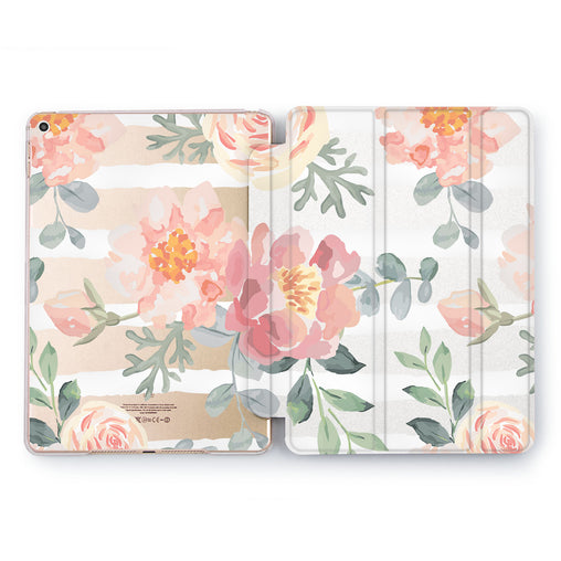 Lex Altern Floral Pastel Case for your Apple tablet.