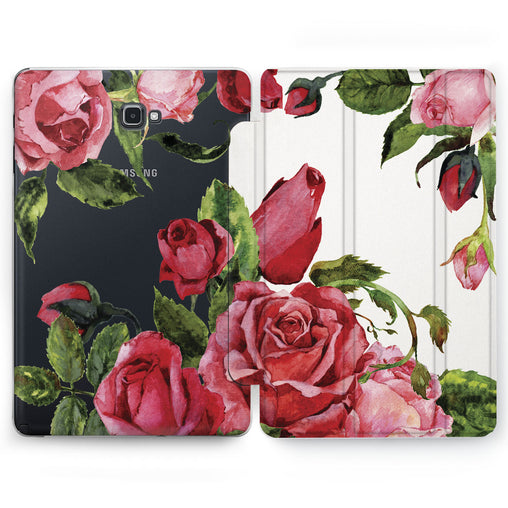 Lex Altern Cute Roses Case for your Samsung Galaxy tablet.