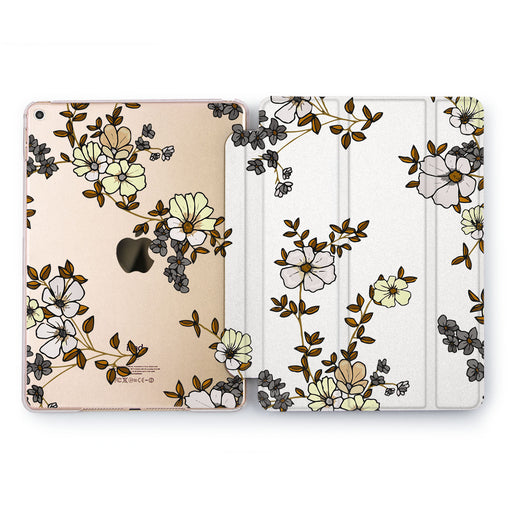 Lex Altern Flowers Bush Case for your Apple tablet.