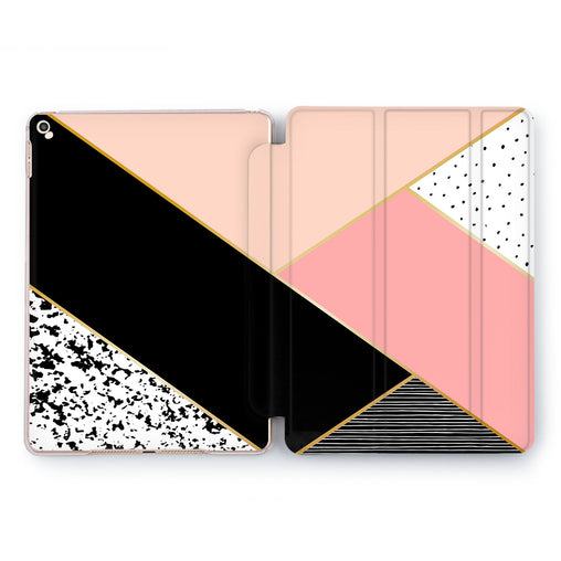 Lex Altern Geometrical Marble Case for your Apple tablet.