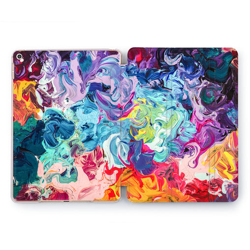 Lex Altern Watercolor Palette Case for your Apple tablet.