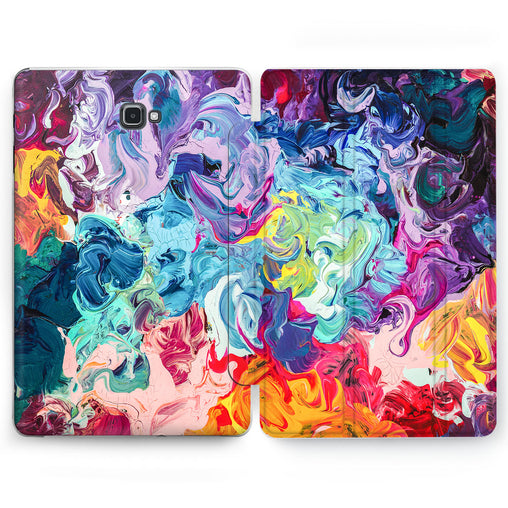 Lex Altern Watercolor Palette Case for your Samsung Galaxy tablet.