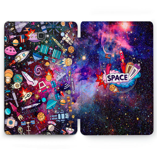Lex Altern Space Traveler Case for your Samsung Galaxy tablet.