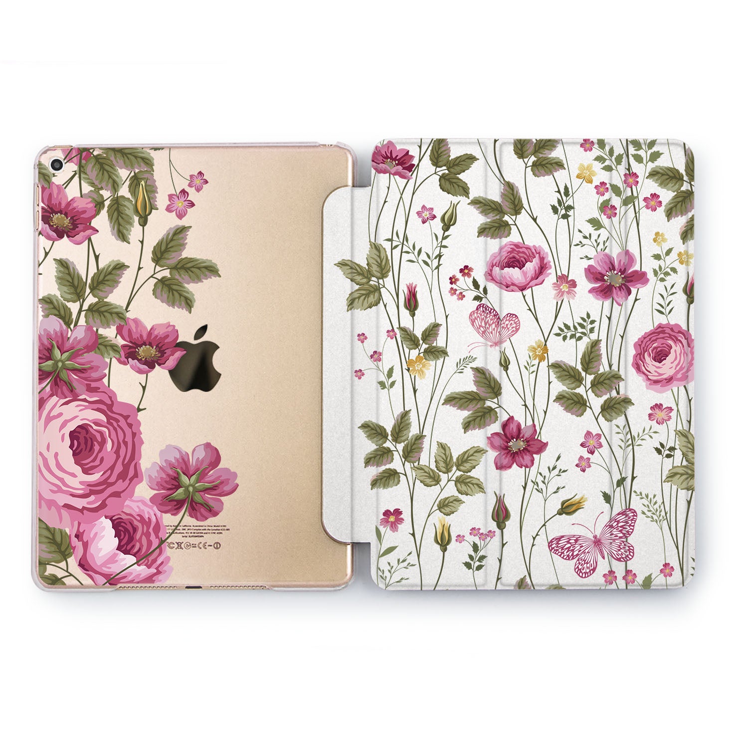 Lex Altern Roses Pattern Case for your Apple tablet.