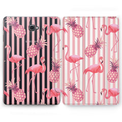 Lex Altern Pineapple Flamingo Case for your Samsung Galaxy tablet.