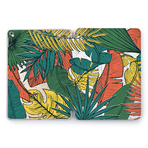Lex Altern Colorful Fern Case for your Apple tablet.