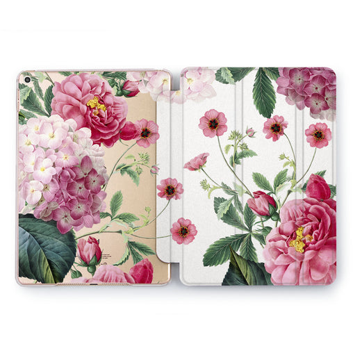 Lex Altern Colorful Peonies Case for your Apple tablet.