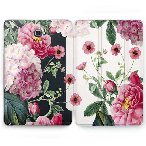 Lex Altern Colorful Peonies Case for your Samsung Galaxy tablet.