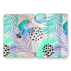 Lex Altern Tropical Cyan Case for your Apple tablet.