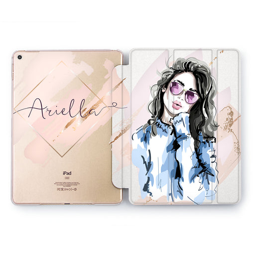 Lex Altern Cute Girl Case for your Apple tablet.