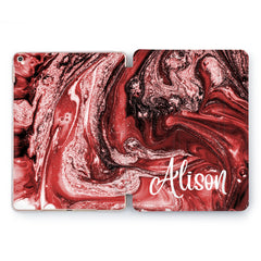 Lex Altern Red Magma Case for your Apple tablet.