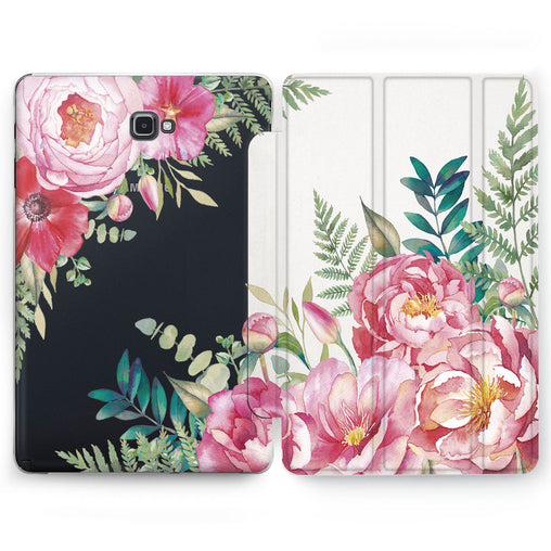 Lex Altern Pink Bouquet Case for your Samsung Galaxy tablet.