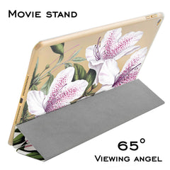 Lex Altern Apple iPad Case Purple Lily