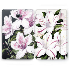 Lex Altern Purple Lily Case for your Samsung Galaxy tablet.
