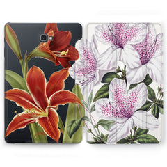 Lex Altern Red Lily Case for your Samsung Galaxy tablet.
