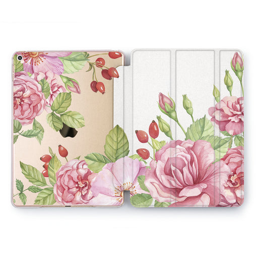 Lex Altern Pretty Flowers Case for your Apple tablet.