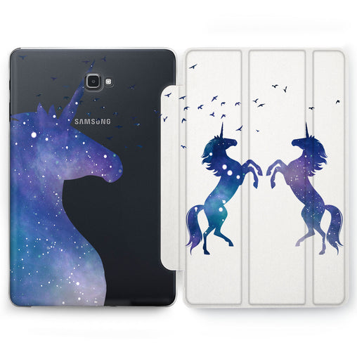 Lex Altern Unicorn Silhouette Case for your Samsung Galaxy tablet.