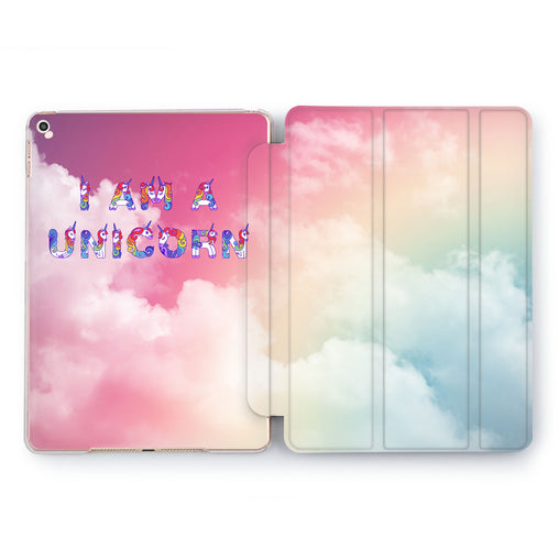 Lex Altern I Am Unicorn Case for your Apple tablet.