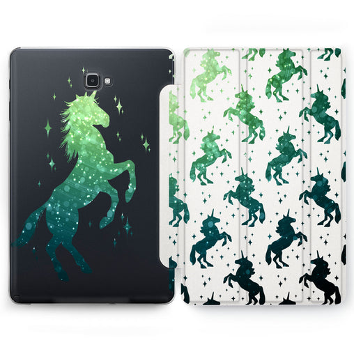 Lex Altern Emerald Unicorn Case for your Samsung Galaxy tablet.