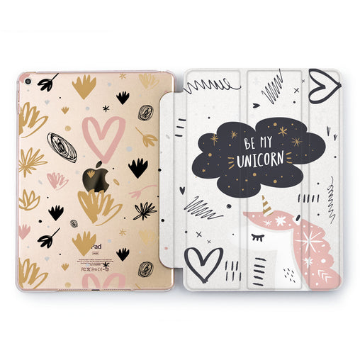 Lex Altern Be Mine Unicorn Case for your Apple tablet.
