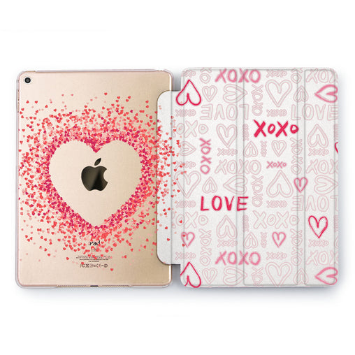 Lex Altern Love Heart Case for your Apple tablet.