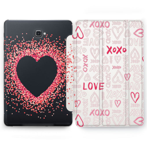 Lex Altern Love Heart Case for your Samsung Galaxy tablet.