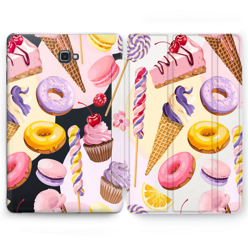 Lex Altern Yummy Sweets Case for your Samsung Galaxy tablet.