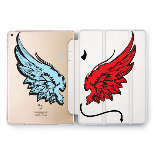Lex Altern Devil and Angel Case for your Apple tablet.