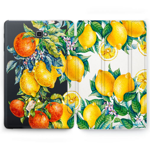 Lex Altern Citrus Tree Case for your Samsung Galaxy tablet.