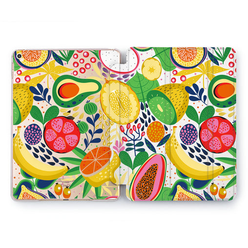 Lex Altern Tropical Fruits Case for your Apple tablet.