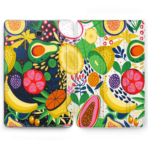 Lex Altern Tropical Fruits Case for your Samsung Galaxy tablet.