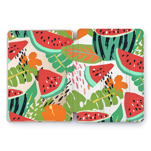 Lex Altern Watermelon Piece Case for your Apple tablet.