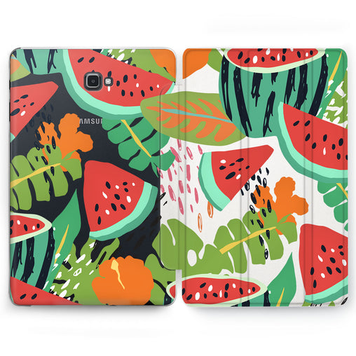 Lex Altern Watermelon Piece Case for your Samsung Galaxy tablet.