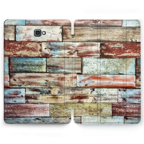 Lex Altern Wooden Bricks Case for your Samsung Galaxy tablet.