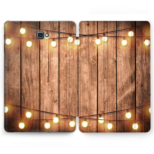 Lex Altern Wooden Party Case for your Samsung Galaxy tablet.